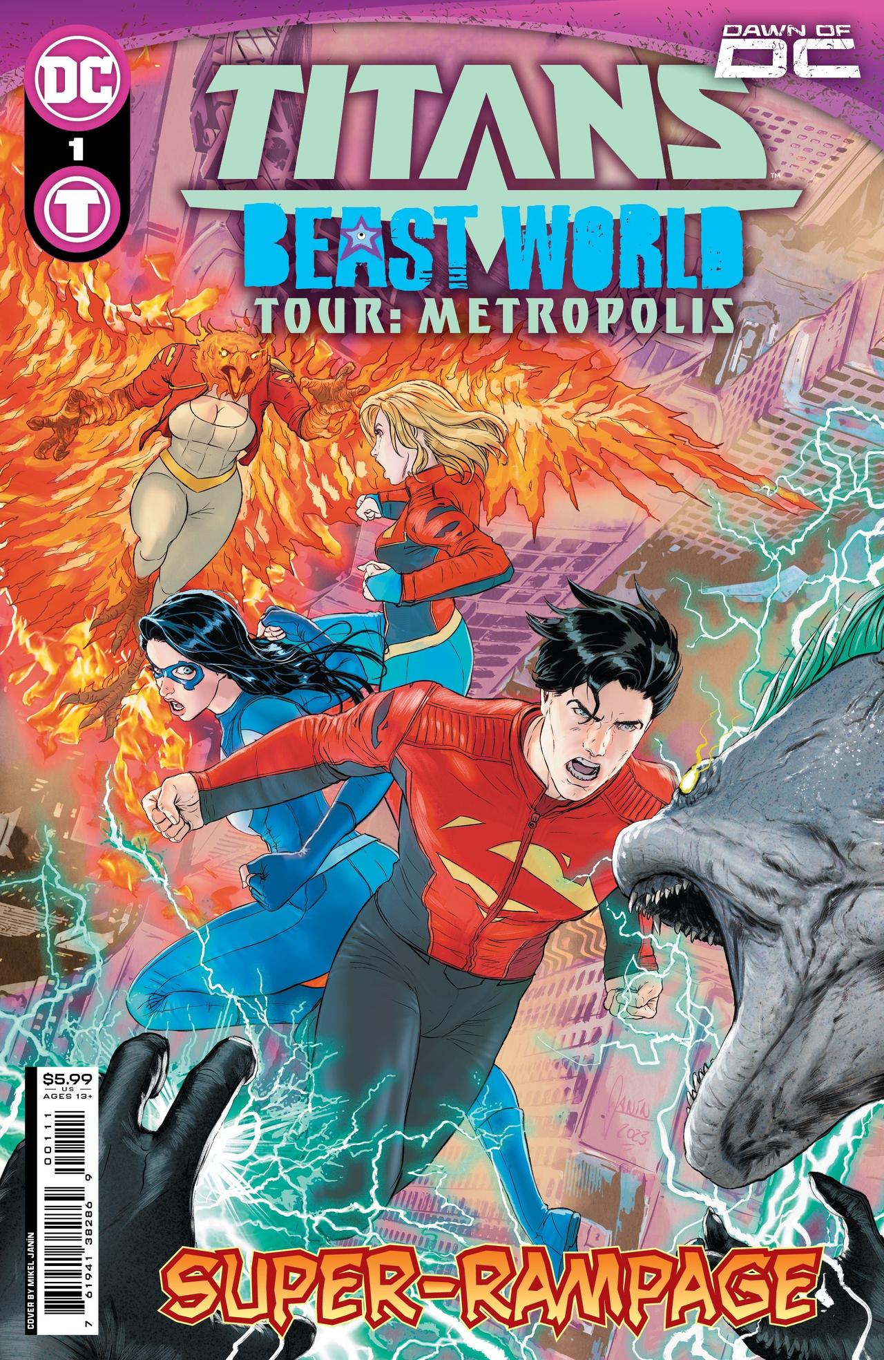 Titans: Beast World Tour Metropolis #1