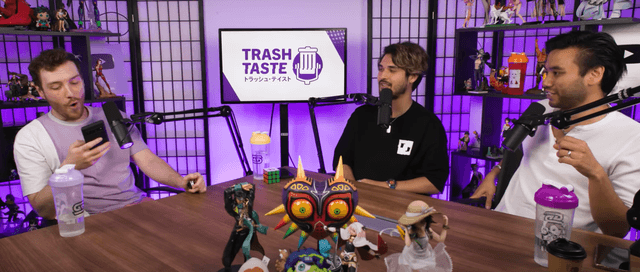 Still image from trash Taste panel video