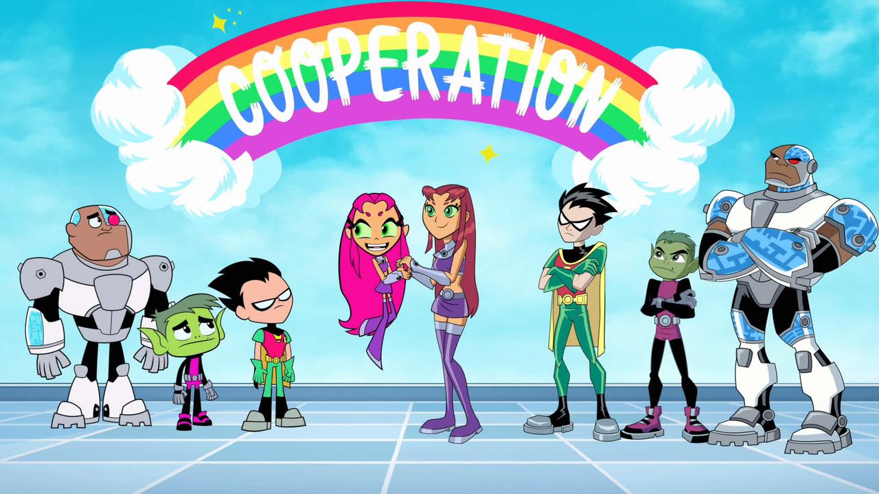 Teen Titans (2003) meet Teen Titans Go!