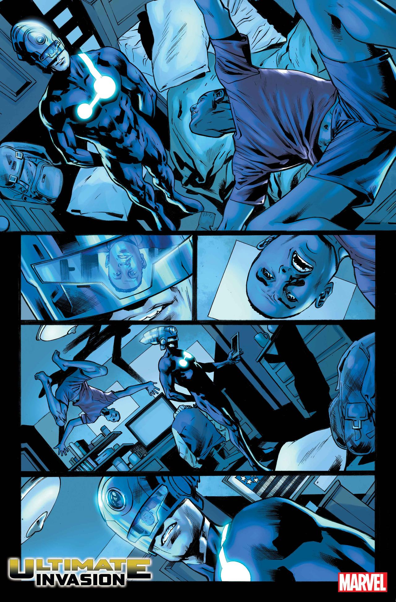 Interior page from Ultimate invasion