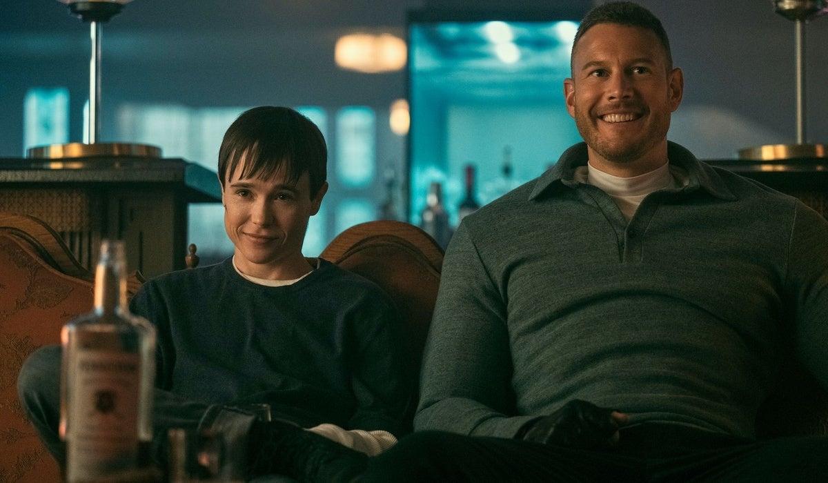 The Umbrella Academy - Elliot Page and Tom Hopper