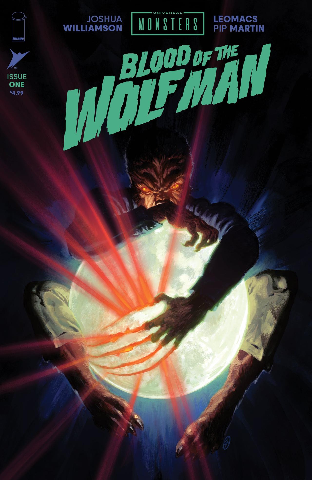 Universal Monsters: Blood of the Wolf Man #1 Cover E (1:50 Incentive) by David Talaski 