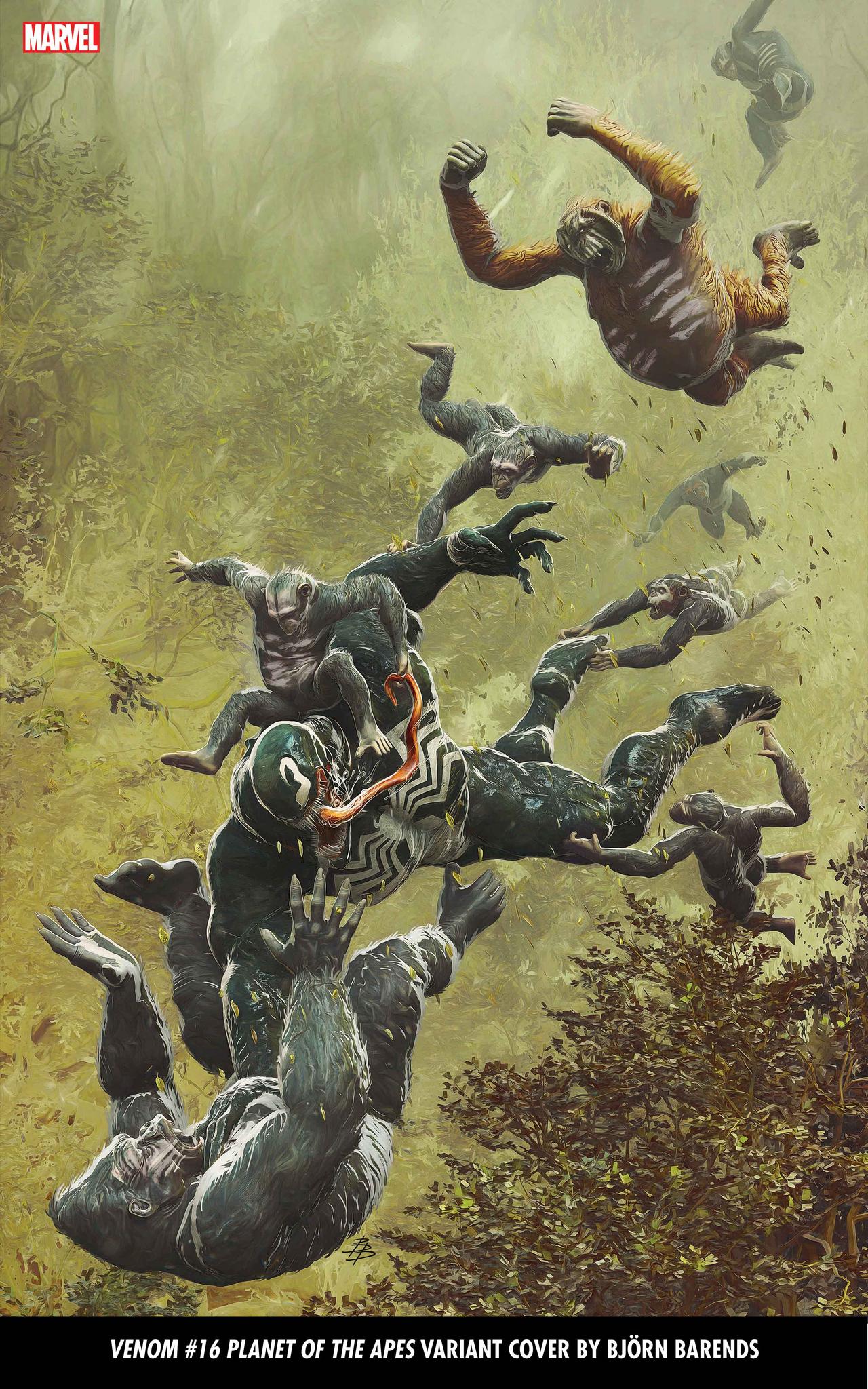 Venom Planet of the Apes cover