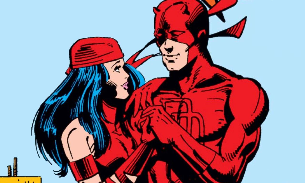 Elektra and Daredevil on the cover of What If...? #35