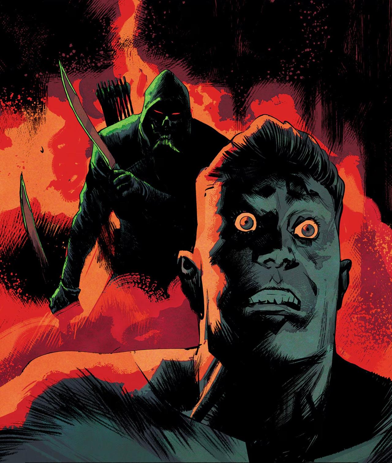 A panel from Absolute Green Arrow