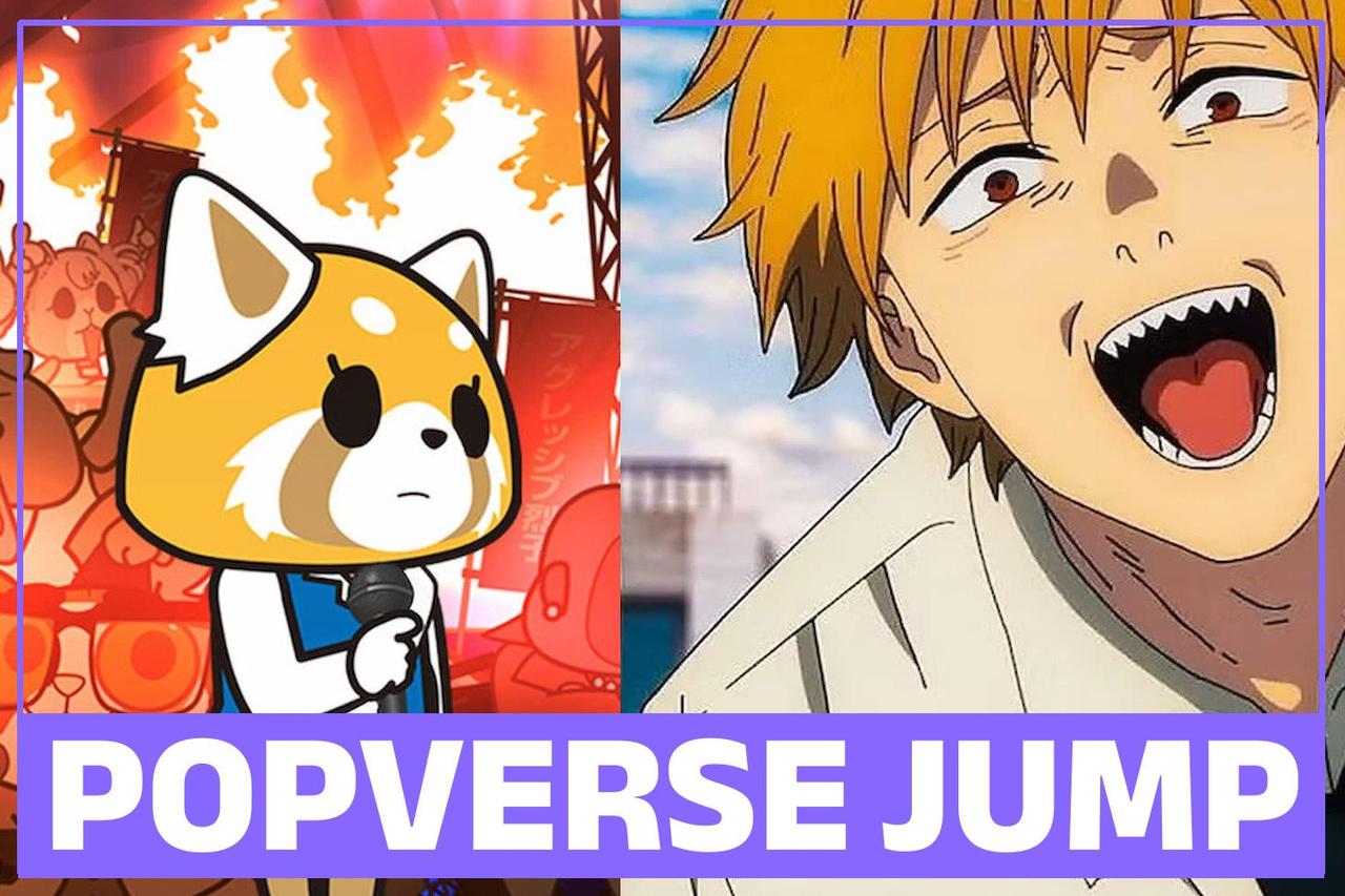 Aggretsuko And Chainsaw Man Popverse Jump