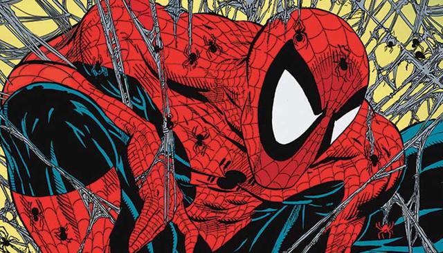 Art from the Arachnogenesis card from Magic: The Gathering x Marvel's Spider-Man