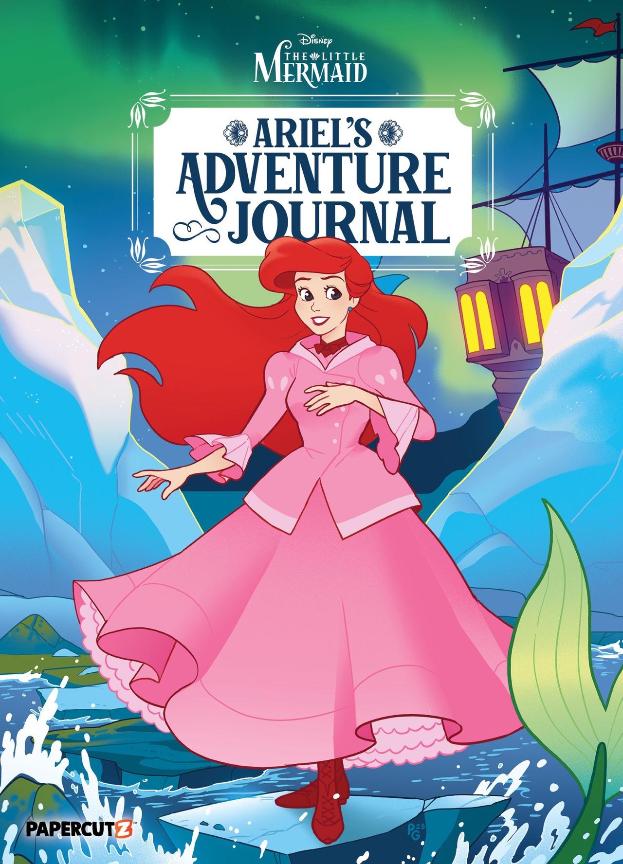 The cover of The Little Mermaid: Ariel's Adventure Journal
