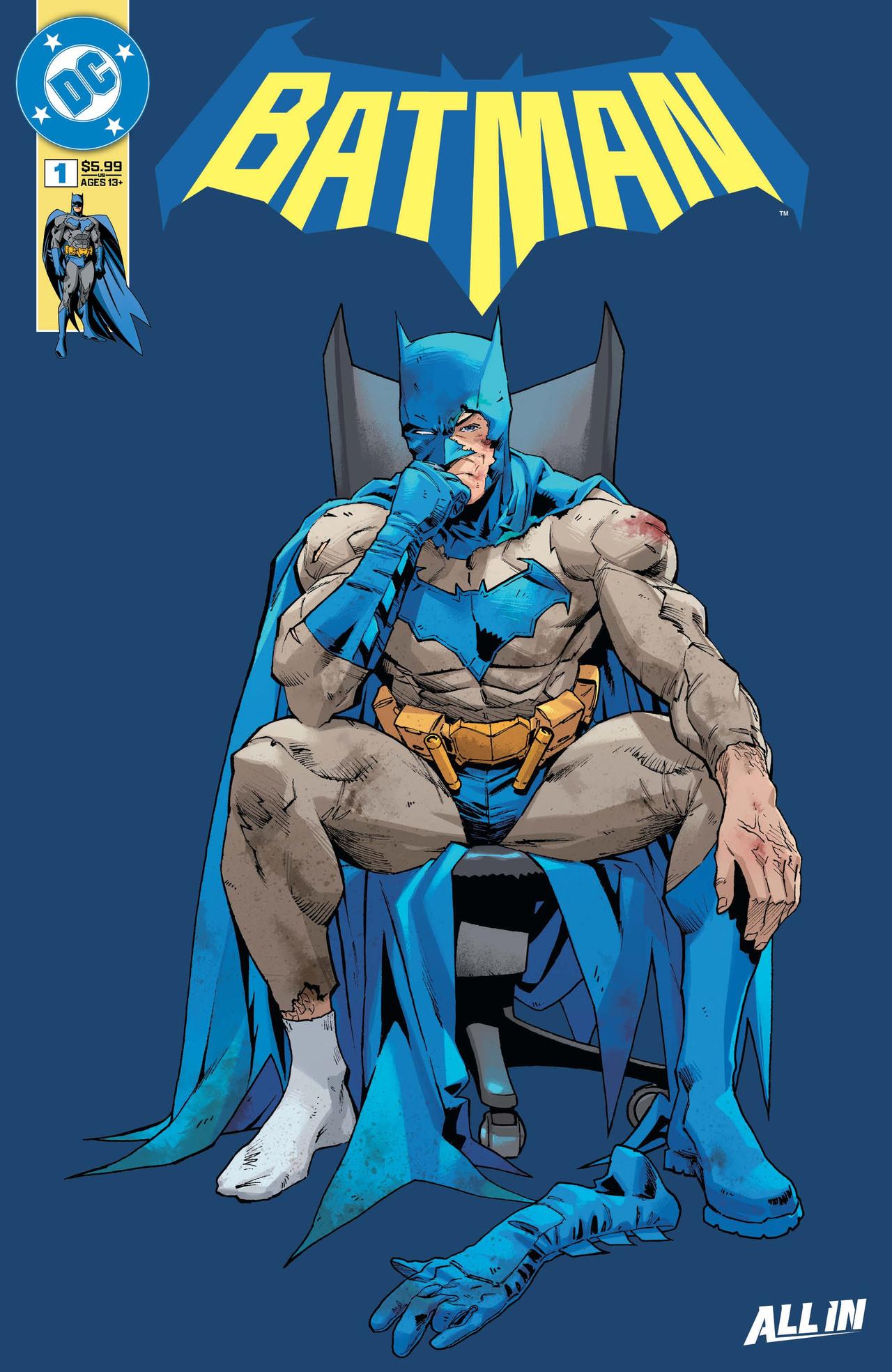 The new variant cover of Batman #1 by Jorge Jiménez