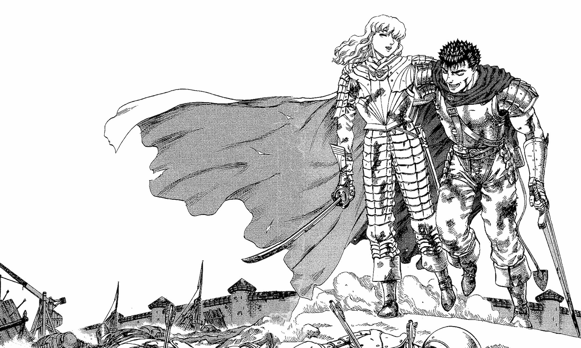 Berserk Guts And Griffith Image