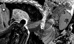 Berserk Manga Panel Detailed Death Horseman