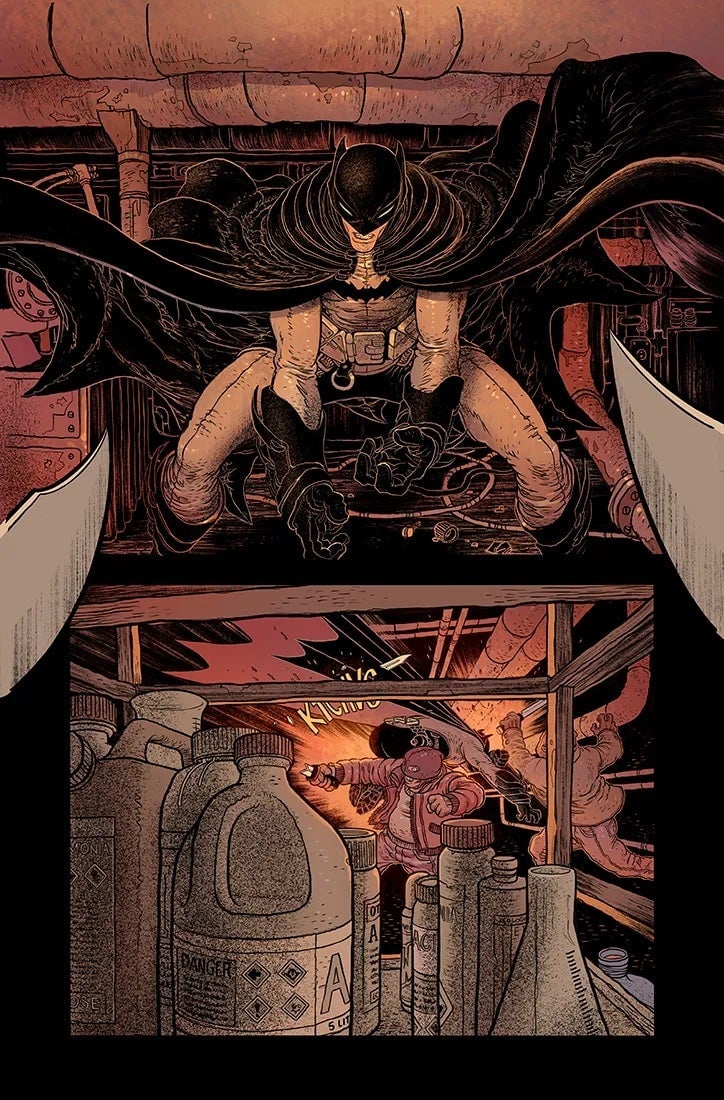 Batman: Gargoyle of Gotham preview art by Rafael Grampá