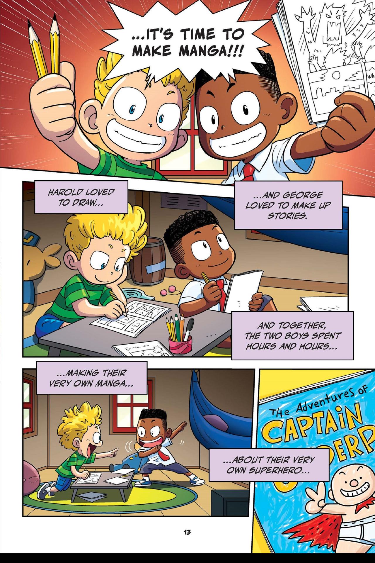 Captain Underpants Manga Page13