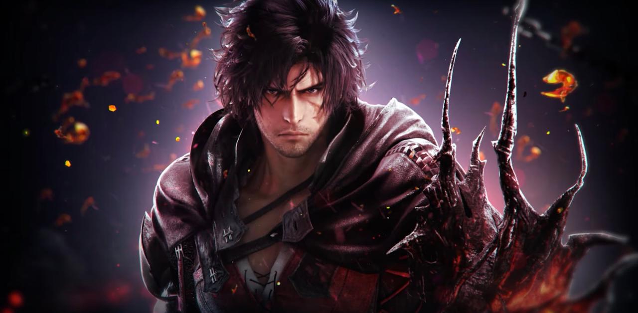 A promotional image of Clive Rosfield in Tekken 8