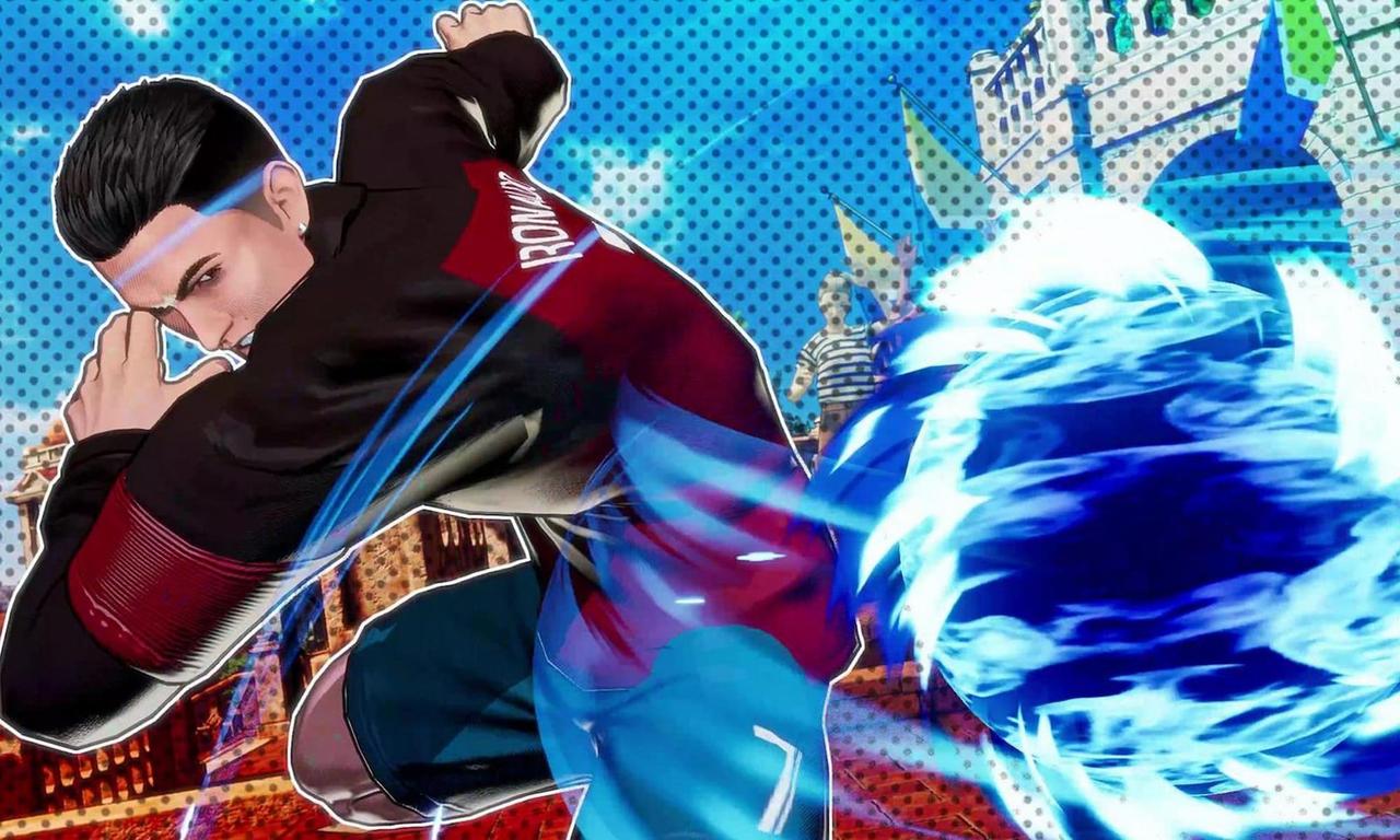 Cristano Ronaldo In Fatal Fury City Of The Wolves