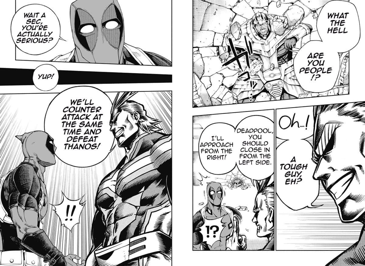 Deadpool Samurai All Might Team Ups