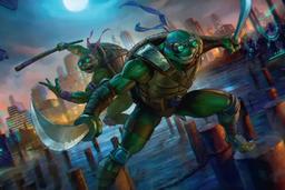 The art for Don & Leo, Problem Solvers card from Magic: The Gathering