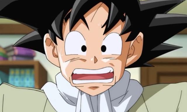 Dragon Ball Super Goku Surprised Face