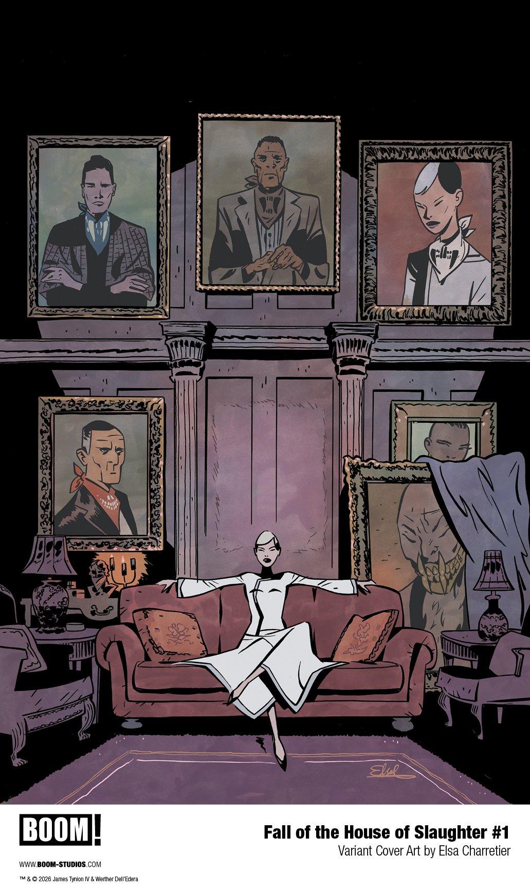 Fall of the House of Slaughter #1 variant cover B