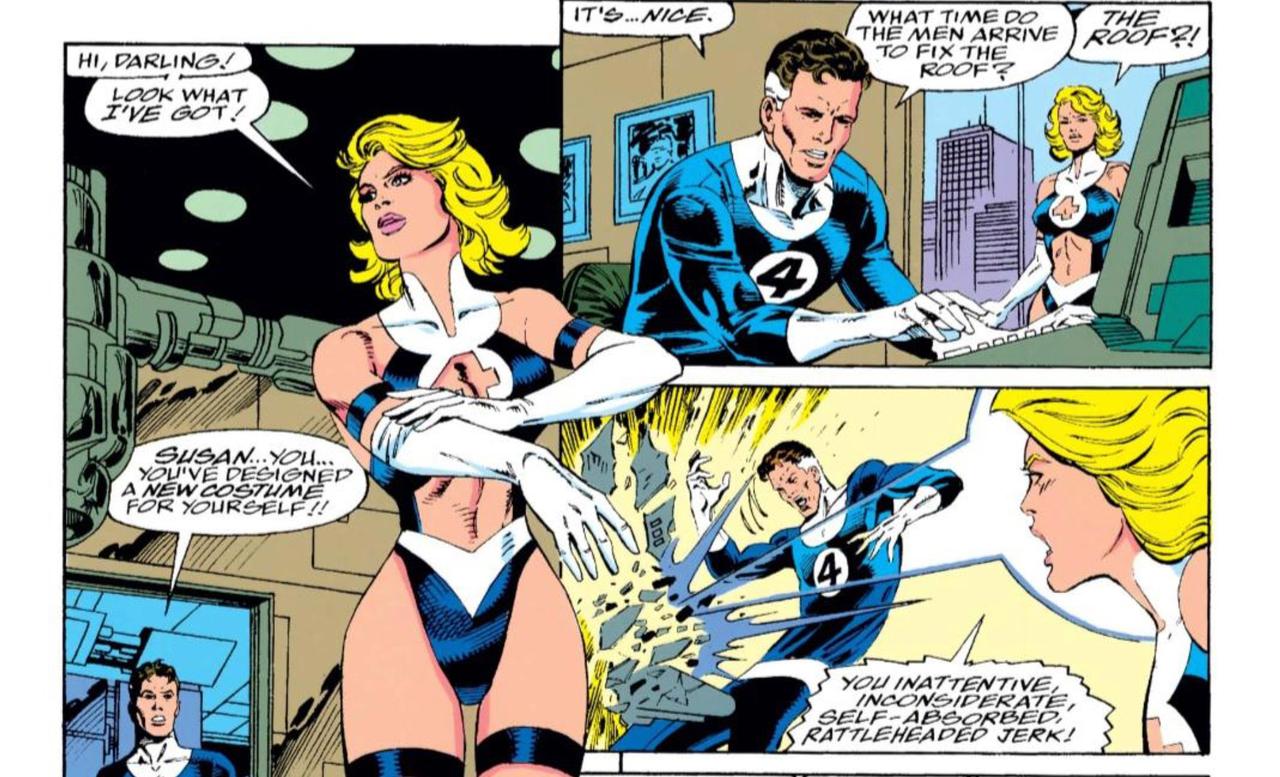 Panels from Fantastic Four #371
