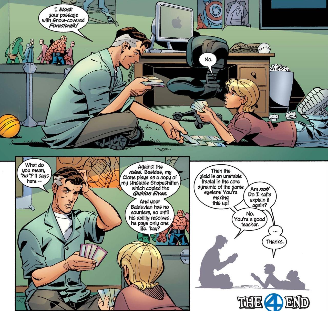 Panels from Fantastic Four #64