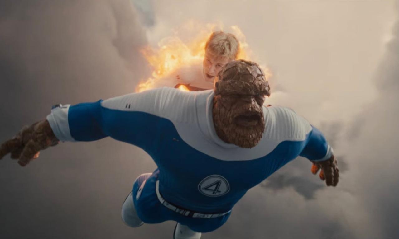 Fantastic Four Trailer Screenshot Ben And Johnny