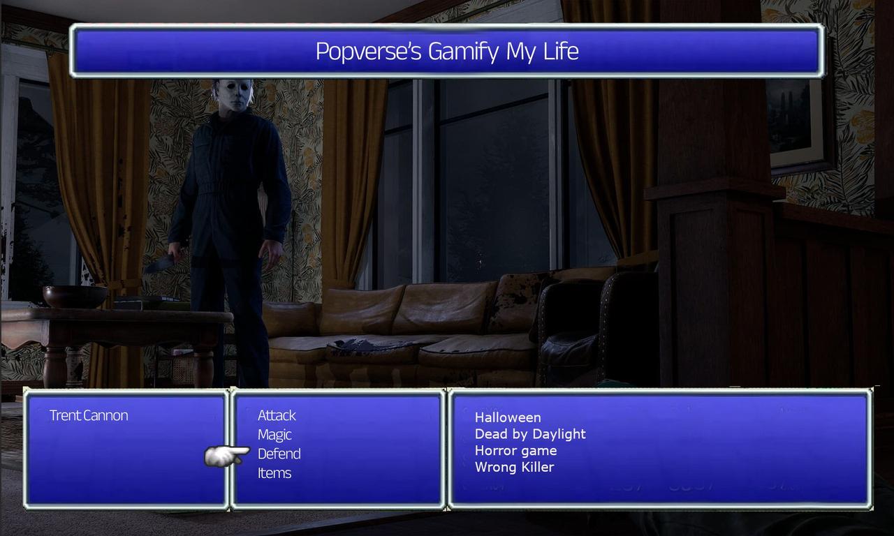 Gamify My Life Halloween Game Header