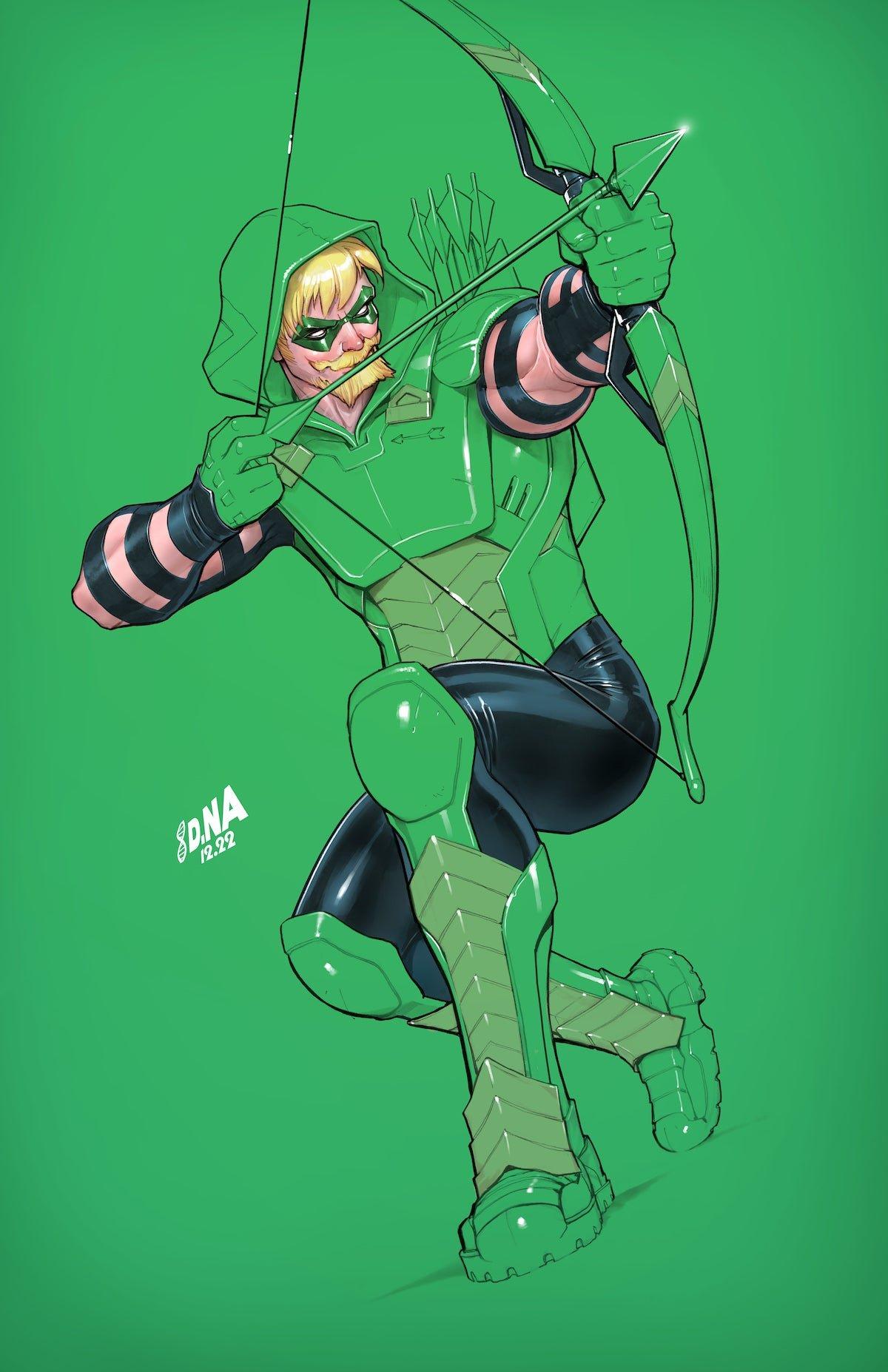 Green Arrow #1 by David Nakayama