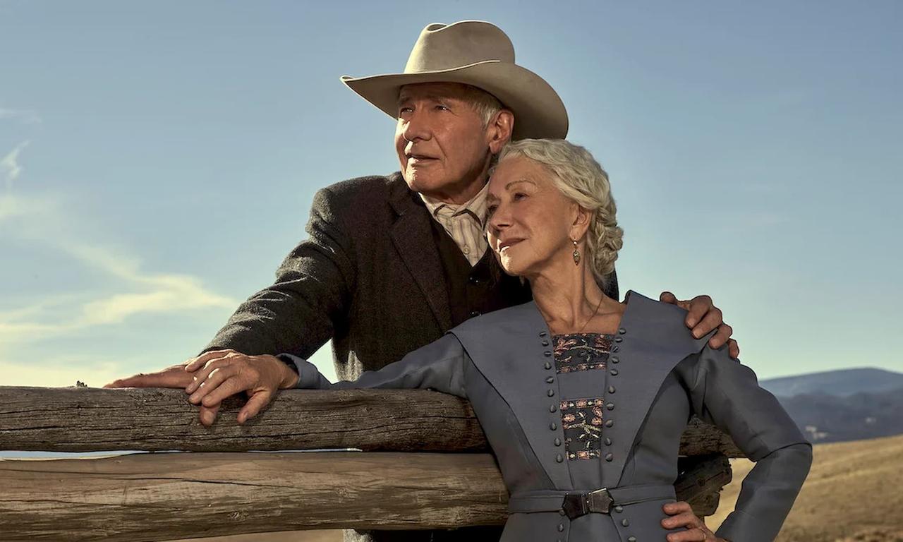 Harrison Ford And Helen Mirren In 1923 Yellowstone