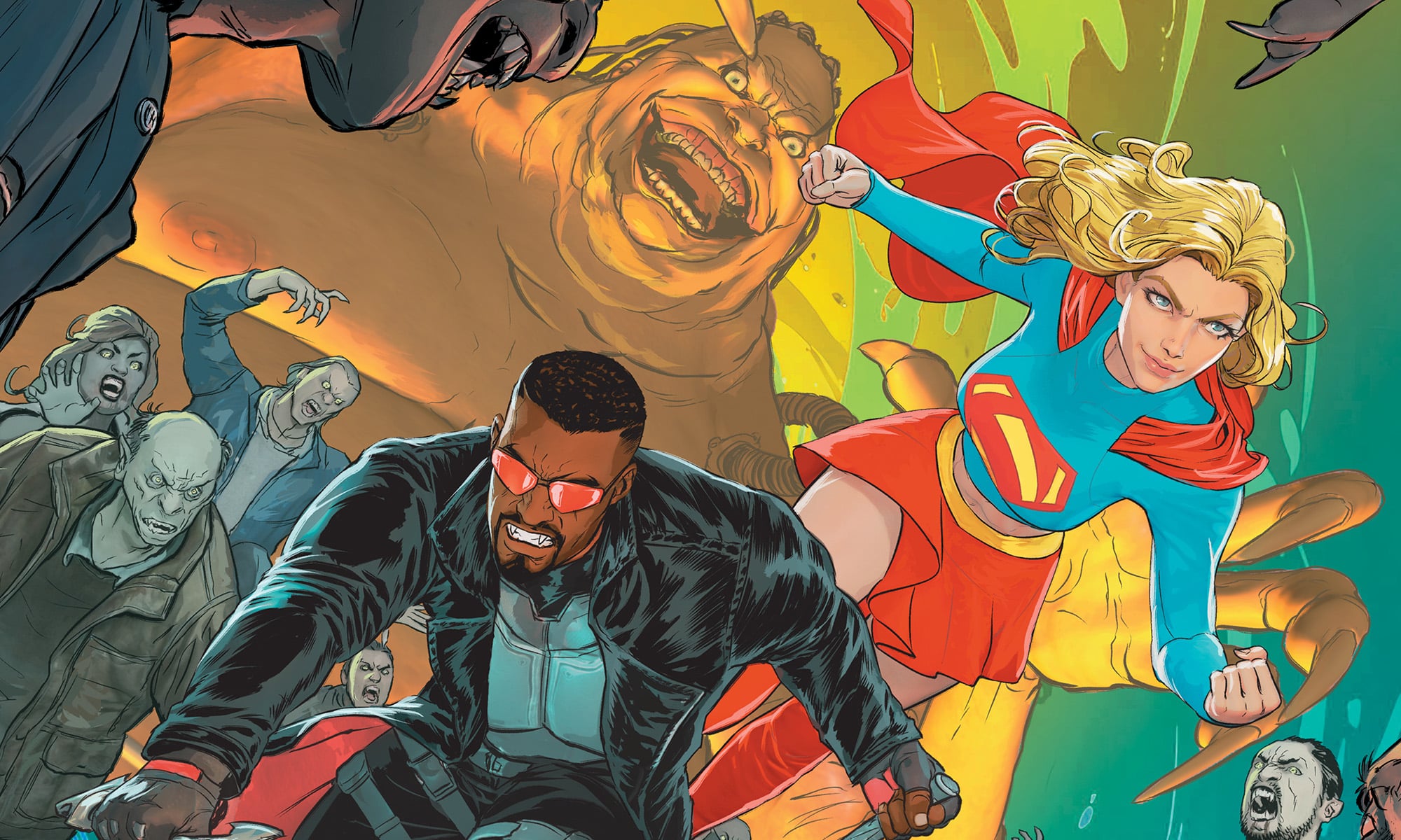 Supergirl/Blade cover excerpt