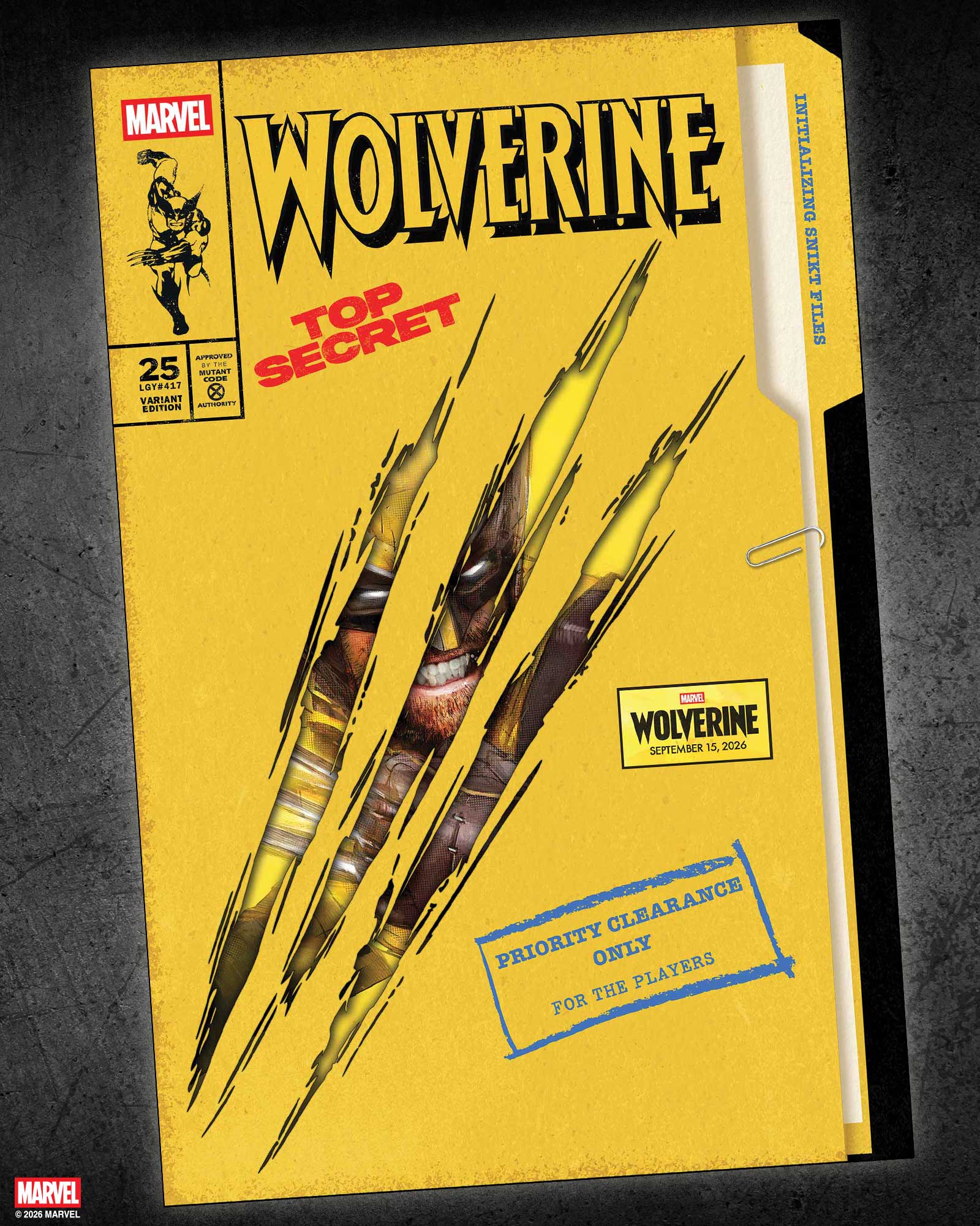 Wolverine #25 variant cover