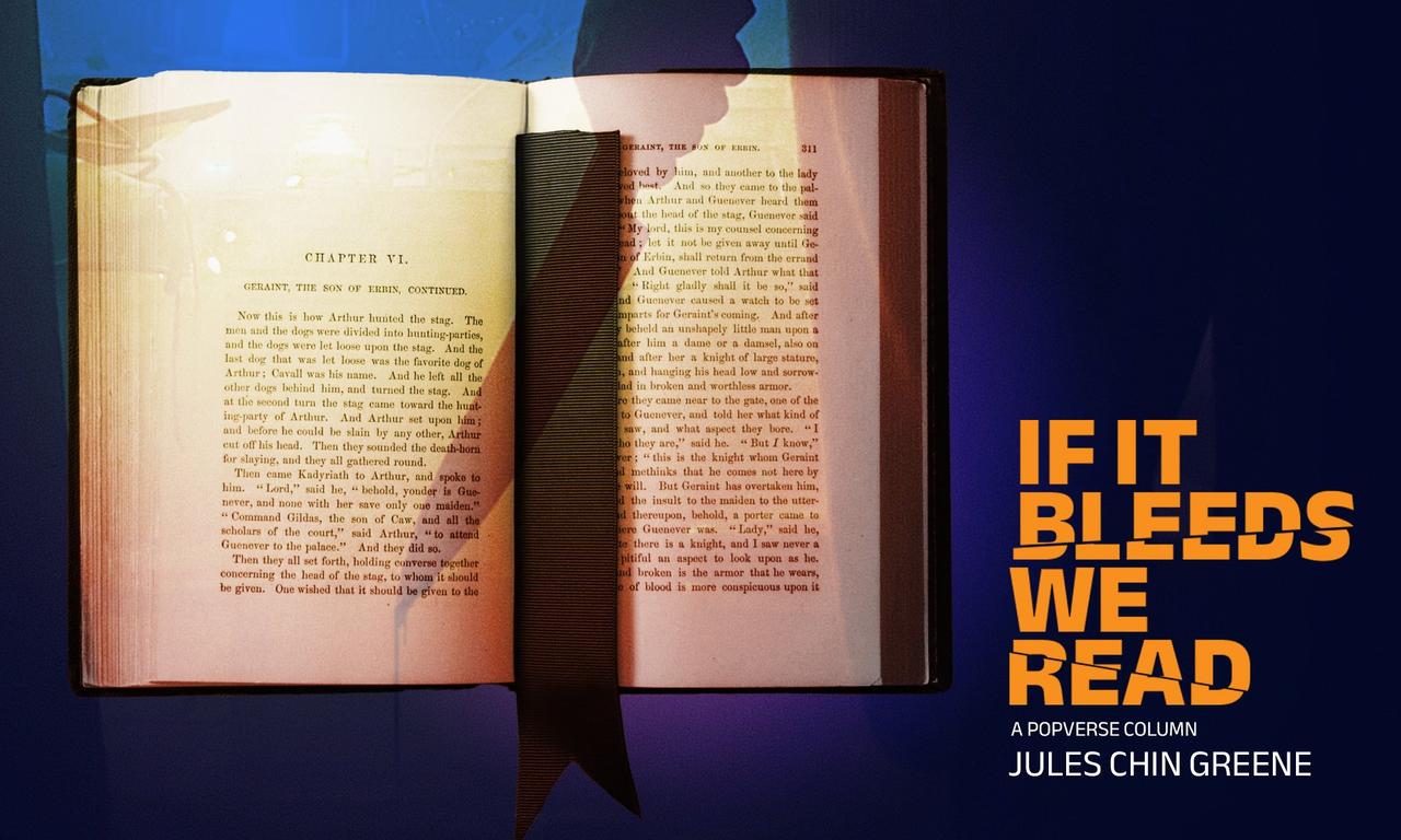 An image that says If It Bleeds, We Read, a Popverse column