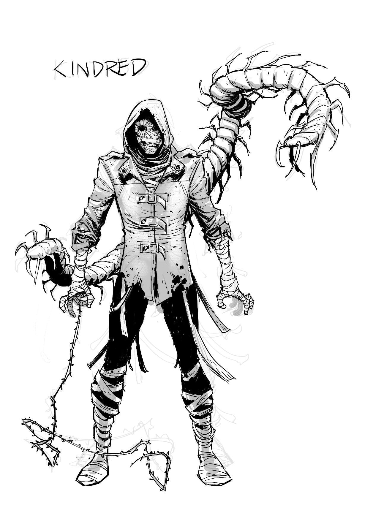 Ryan Ottley Kindred sketch
