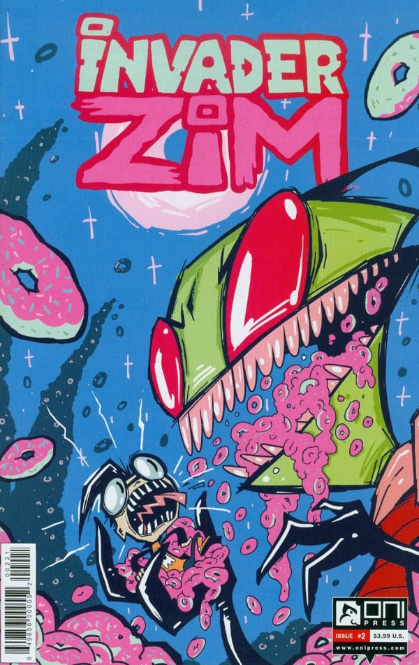 Invader Zim #2 variant cover