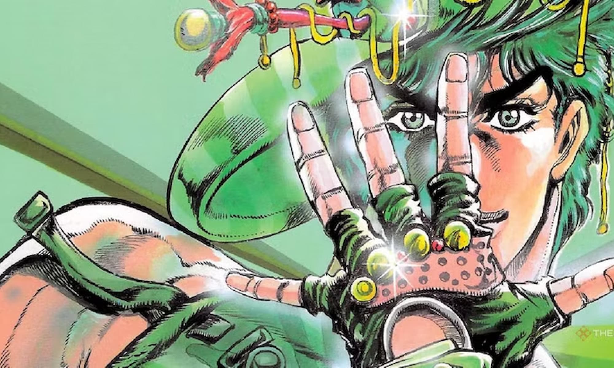 Jojo's Bizarre Adventure Joseph Pose Manga