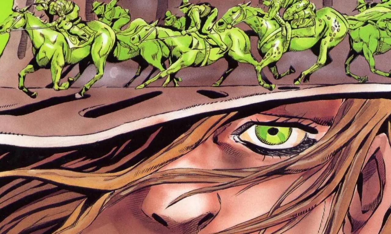 Jojo's Bizarre Adventure Steel Ball Run Cover