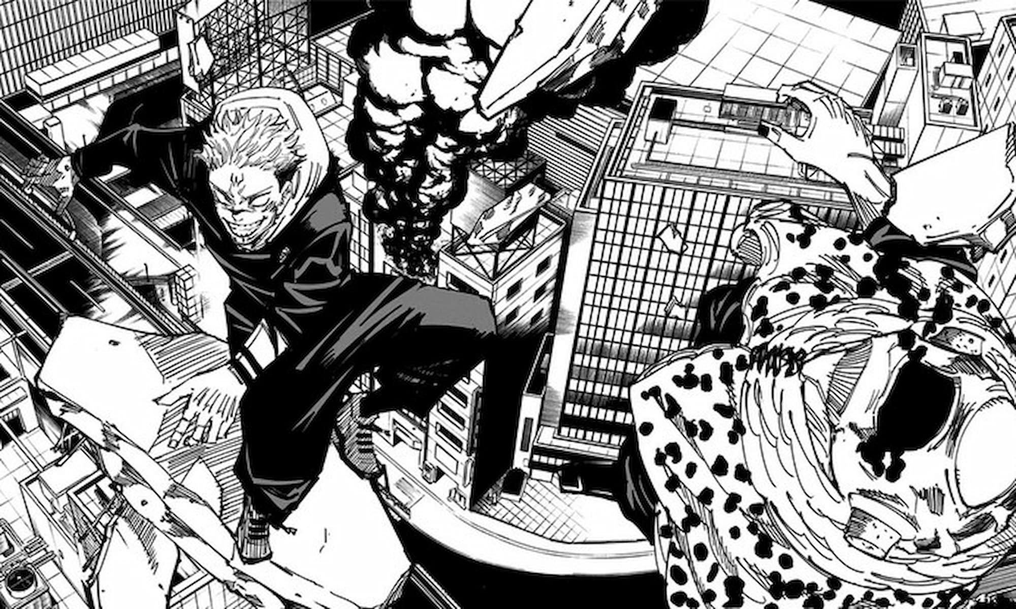Jujutsu Kaisen Sukuna Vs Jogo In Manga