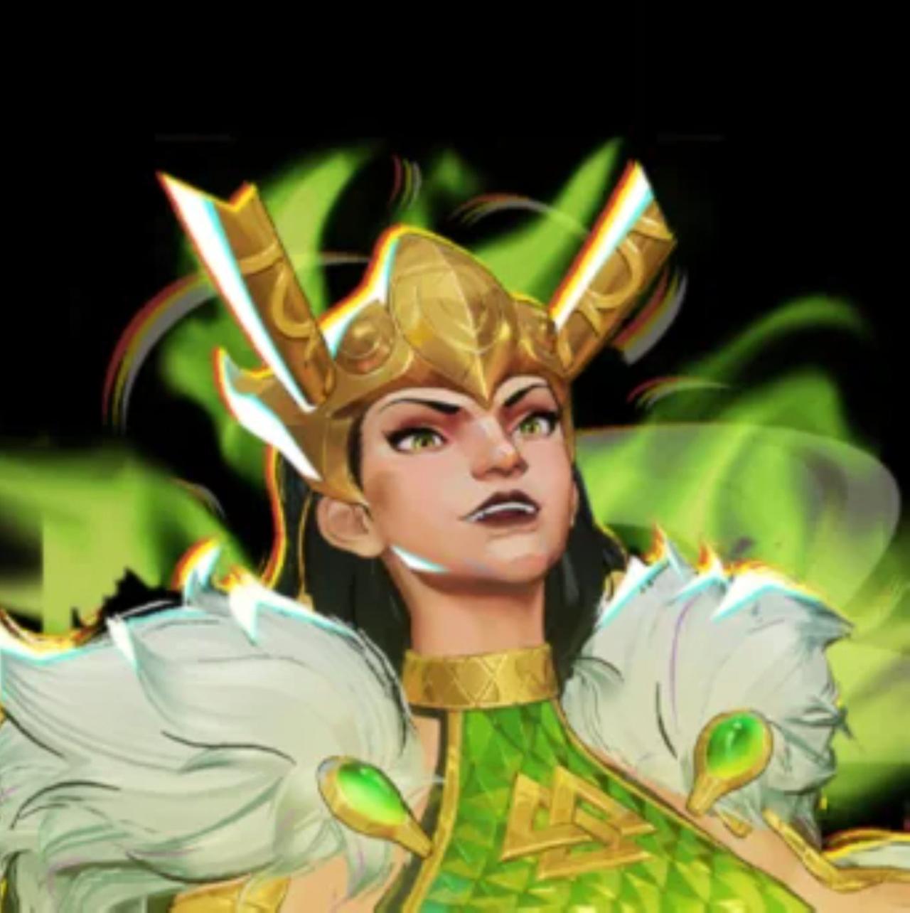 The Lady Loki lord avatar from Marvel Rivals