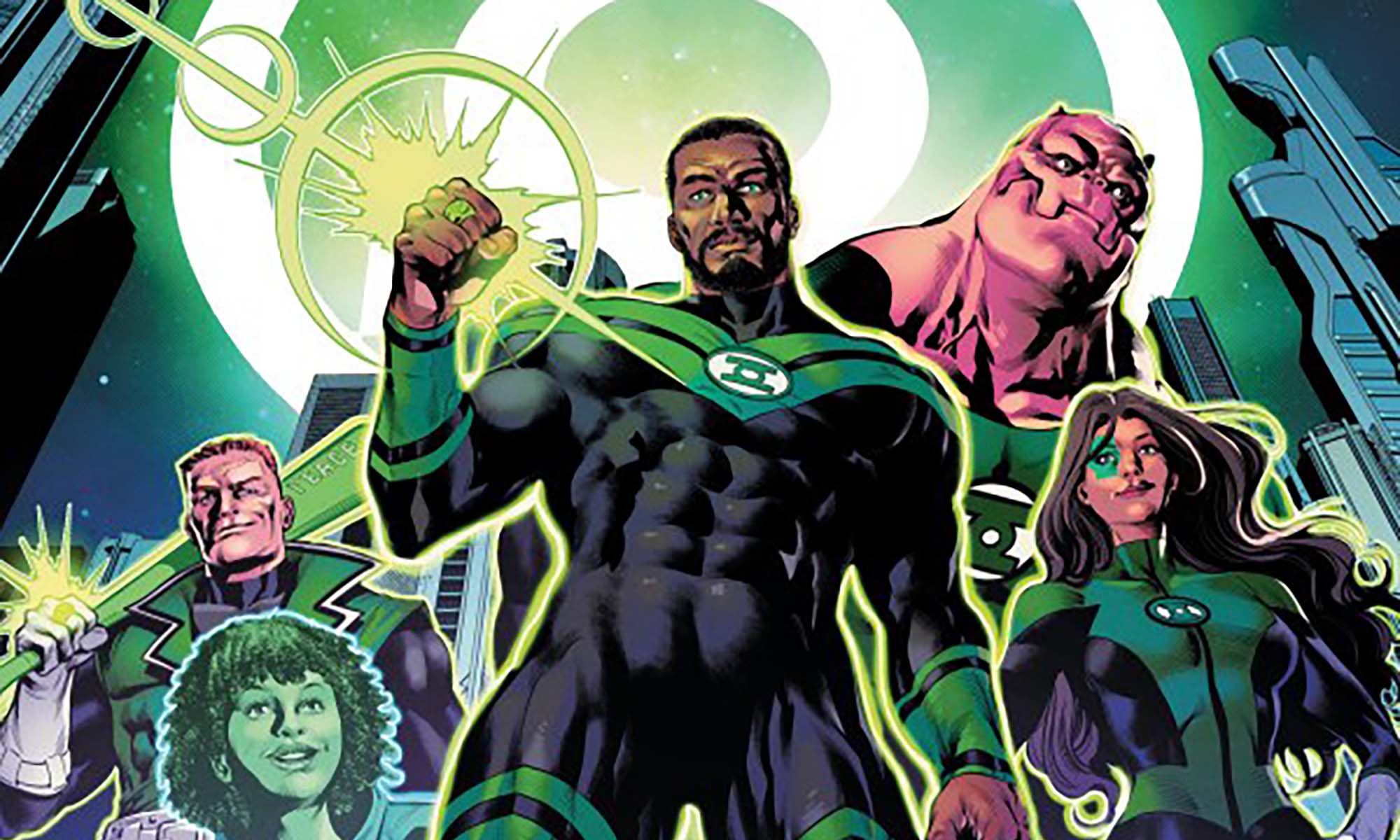 Green Lantern Corps #14 variant cover excerpt