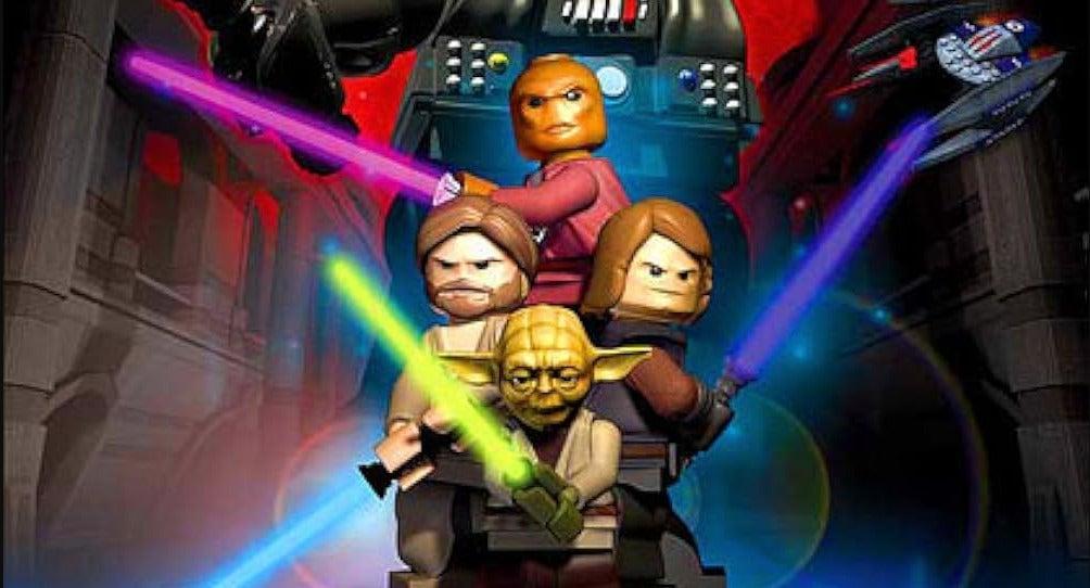 A promotional image from LEGO Star Wars: Revenge of the Brick