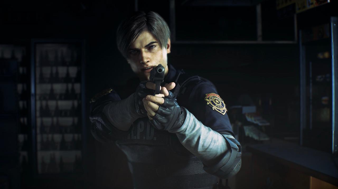 An image of Leon Kennedy from Resident Evil 2 Remake