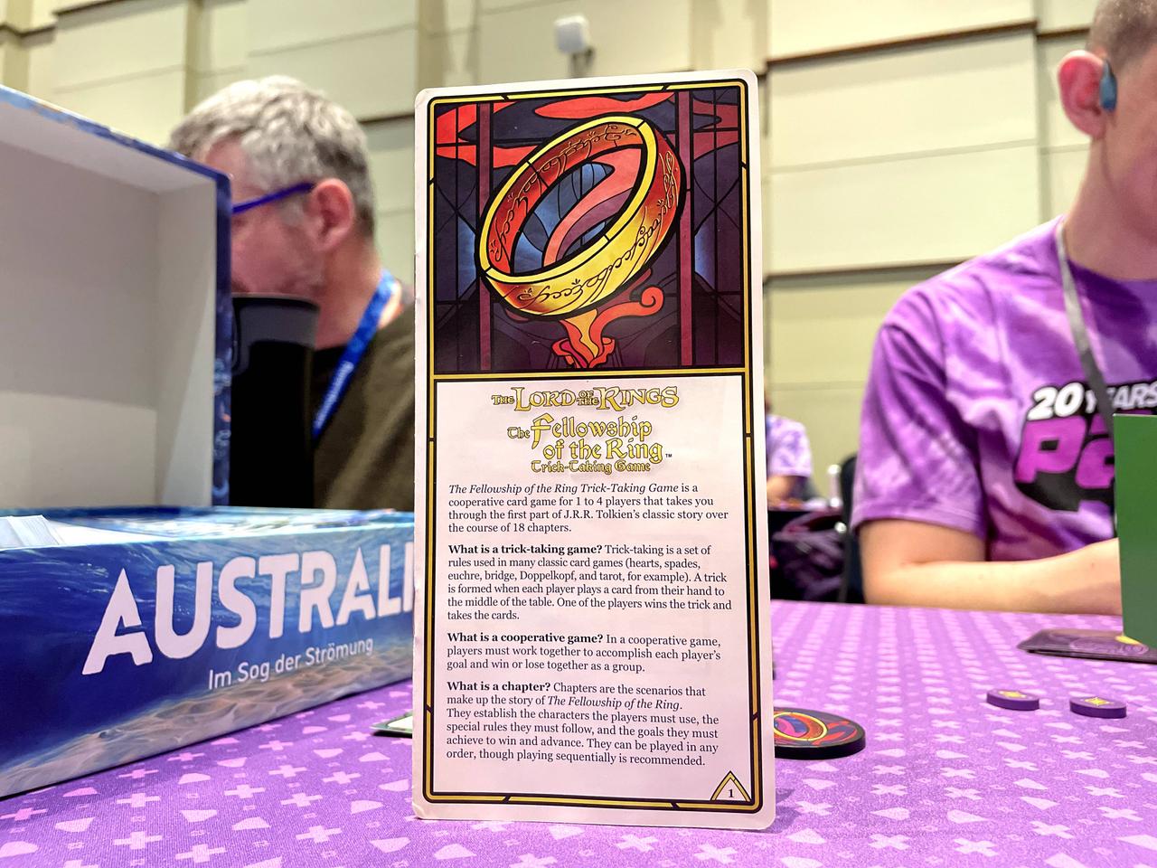 PAX Unplugged 2024 - The Lord of the Rings: The Fellowship of the Ring: Trick-Taking Game Preview