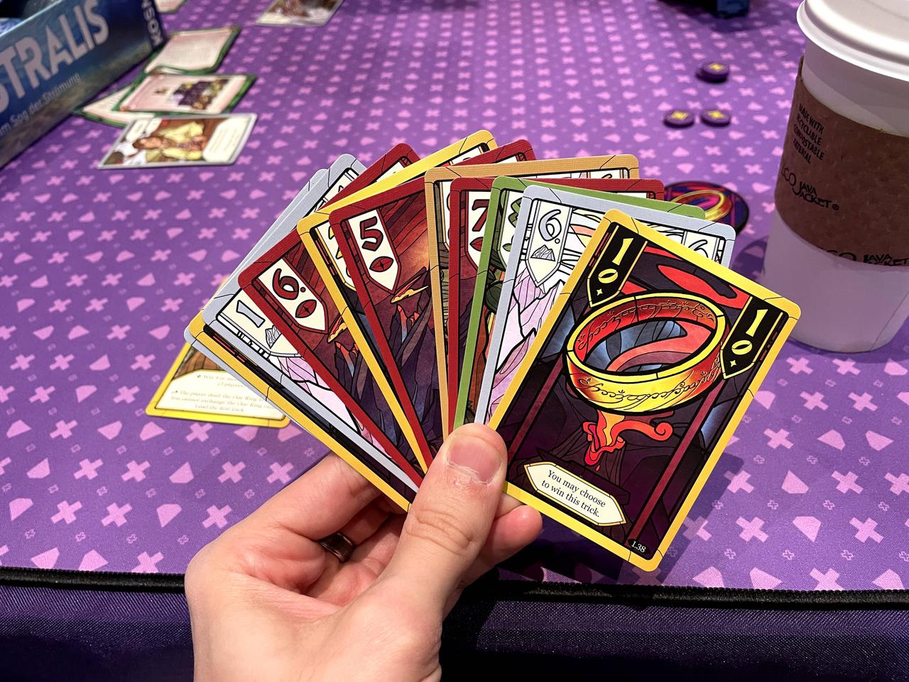 PAX Unplugged 2024 - The Lord of the Rings: The Fellowship of the Ring: Trick-Taking Game Preview