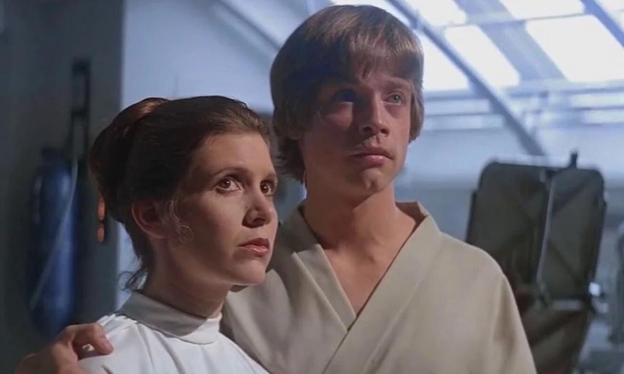 Luke And Leia In Star Wars Original Trilogy