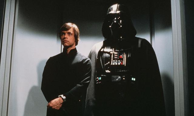 Luke And Vader Return Of The Jedi