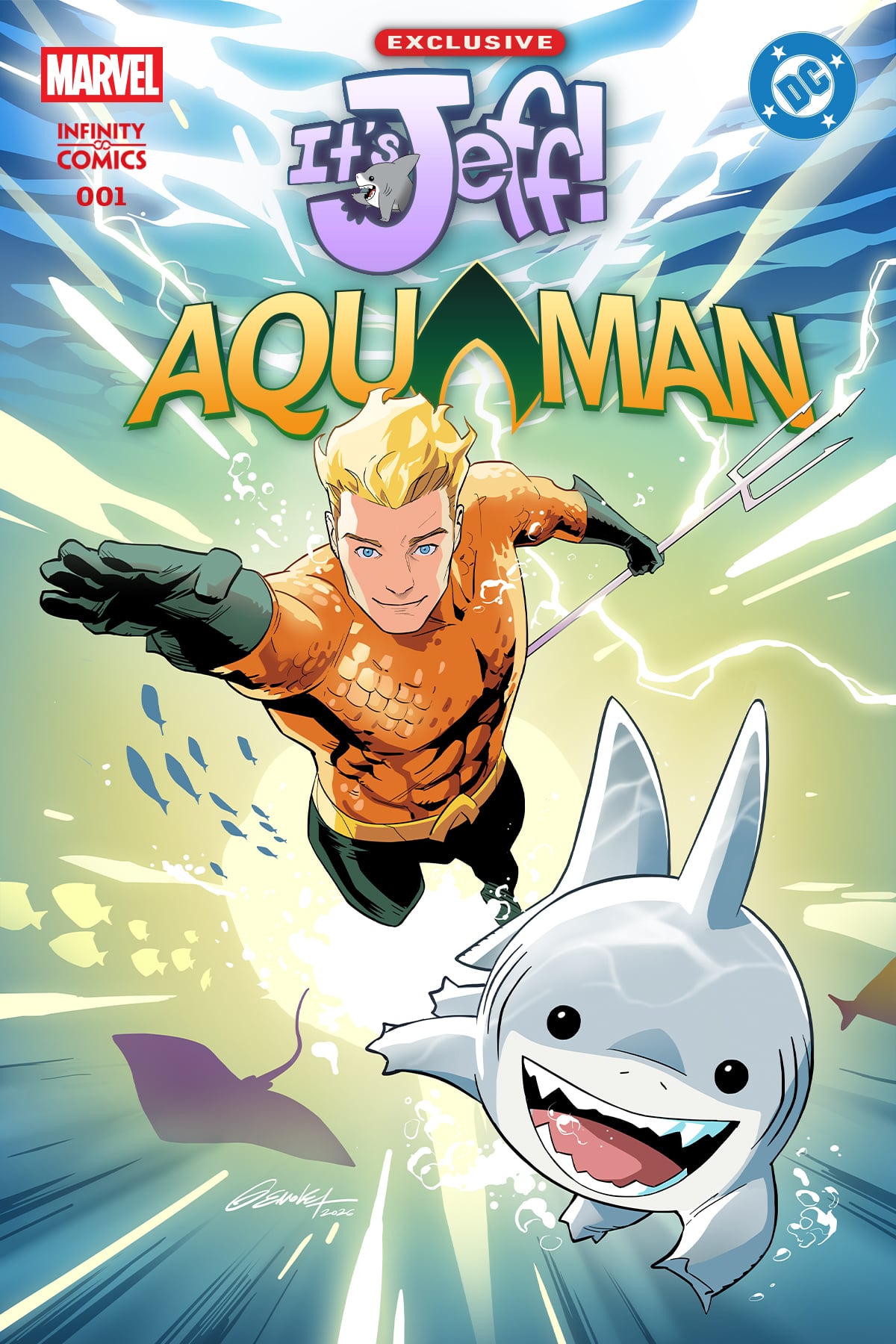 It's Jeff! Aquaman Infinity Comic