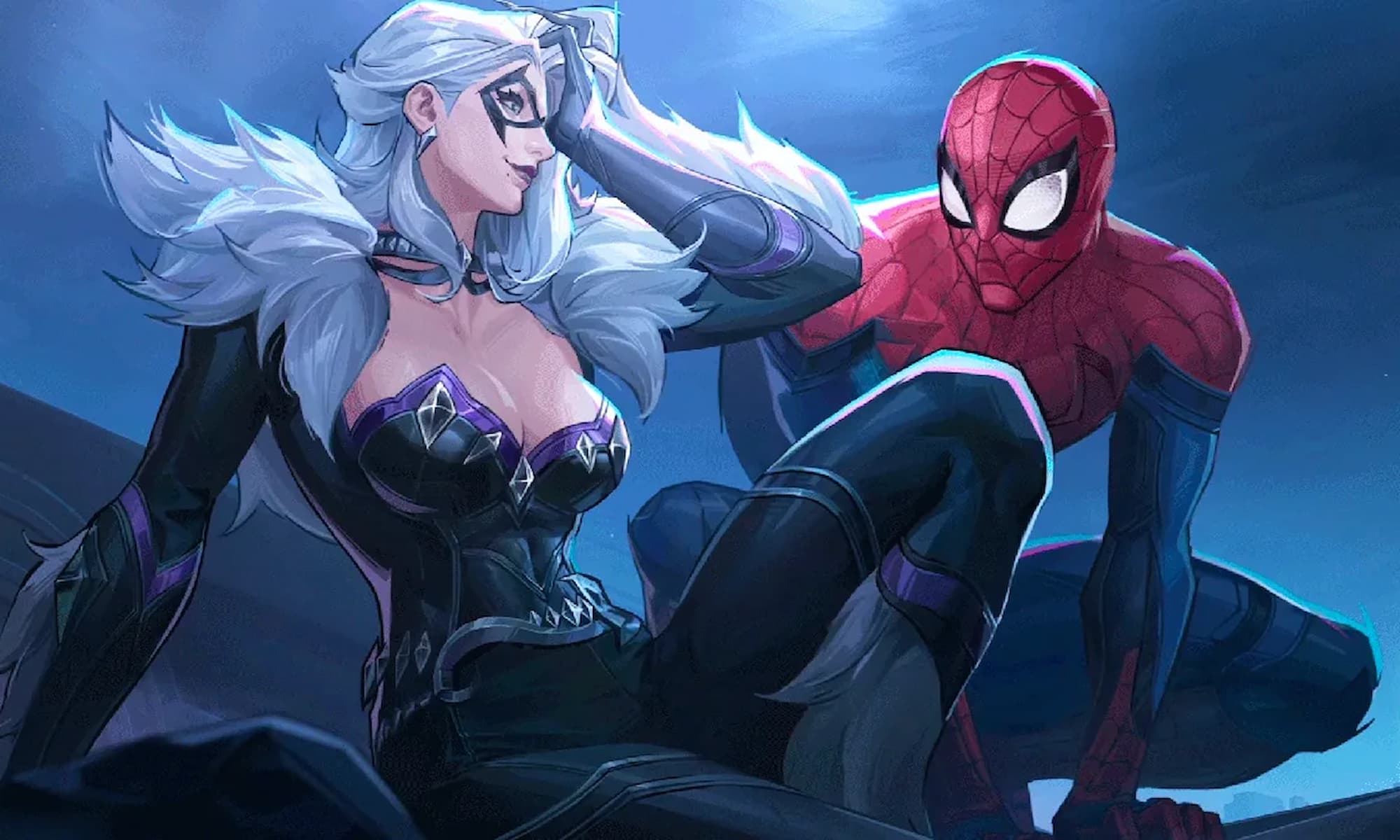 Marvel Rivals Black Cat Spider Man