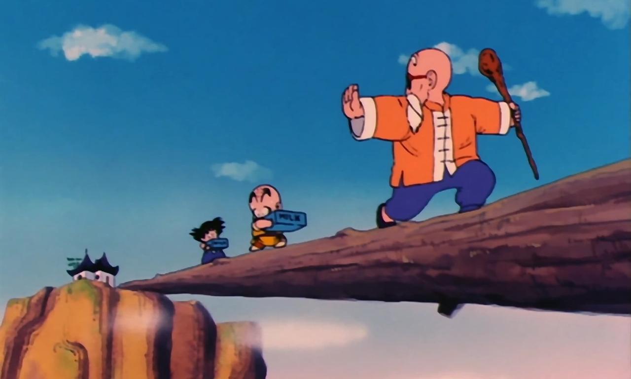 Master Roshi Training Arc Dragon Ball