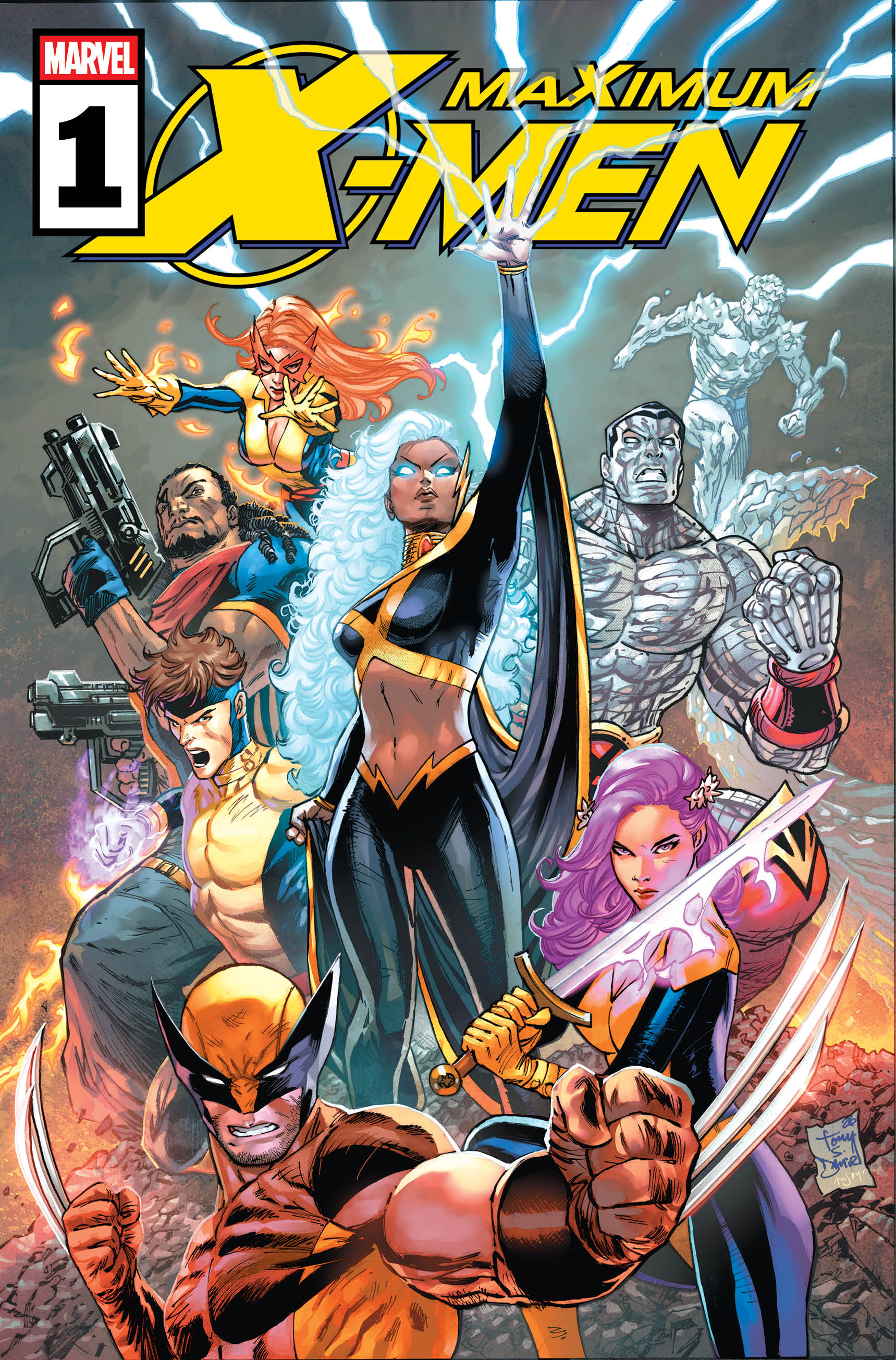 Maximum X-Men #1 main cover