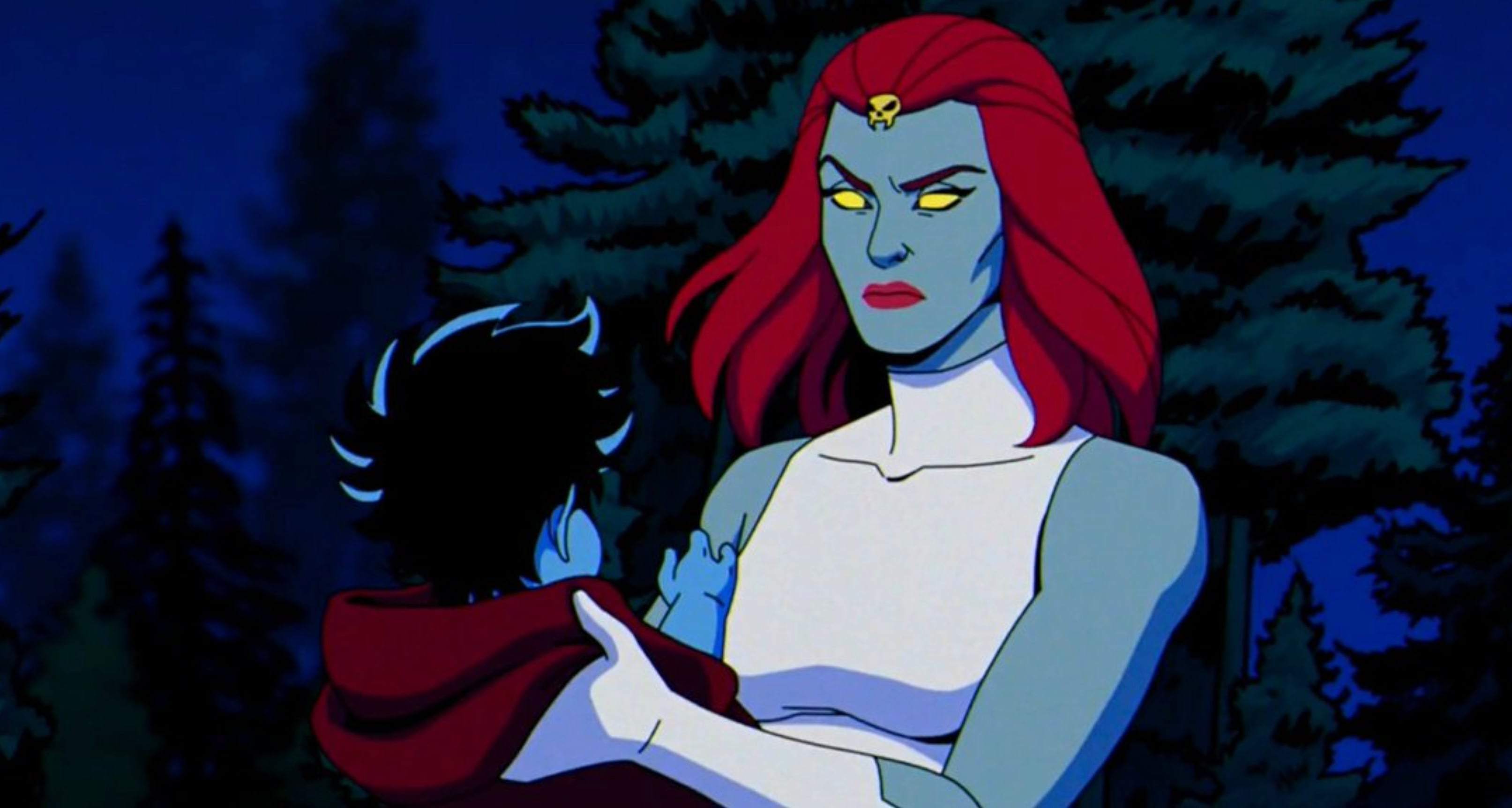An image of Mystique and Nightcrawler in X-Men '97